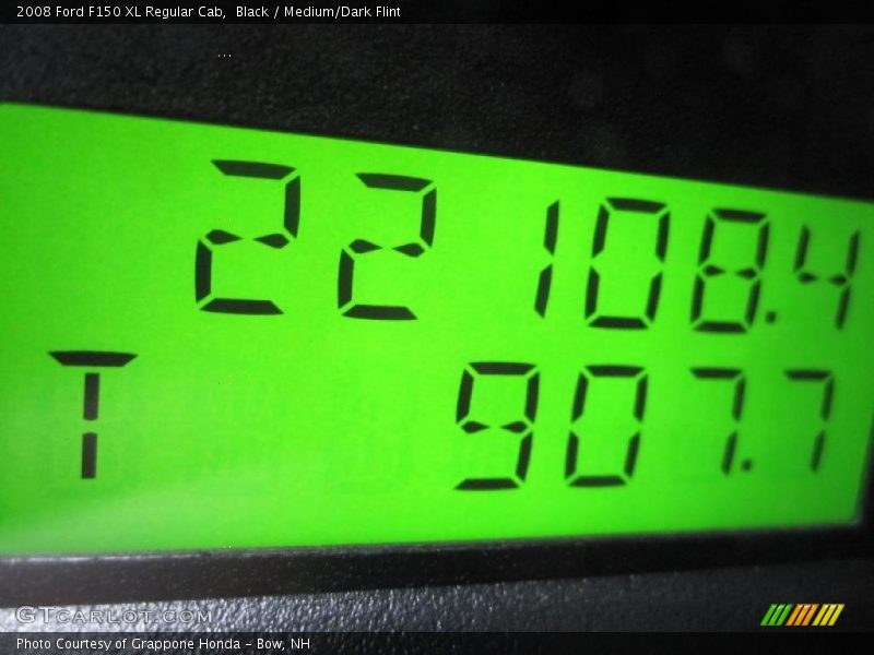 Black / Medium/Dark Flint 2008 Ford F150 XL Regular Cab