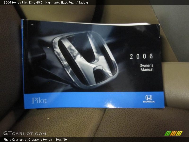 Nighthawk Black Pearl / Saddle 2006 Honda Pilot EX-L 4WD
