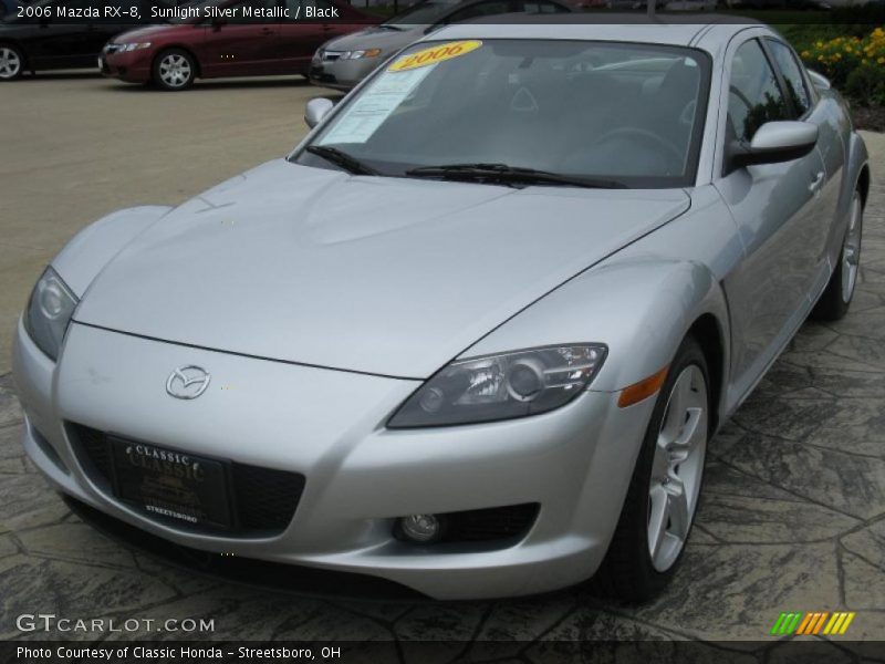 Sunlight Silver Metallic / Black 2006 Mazda RX-8