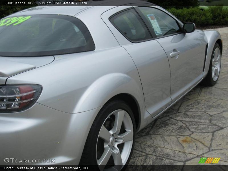Sunlight Silver Metallic / Black 2006 Mazda RX-8