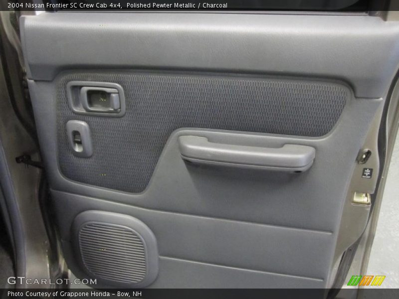 Polished Pewter Metallic / Charcoal 2004 Nissan Frontier SC Crew Cab 4x4