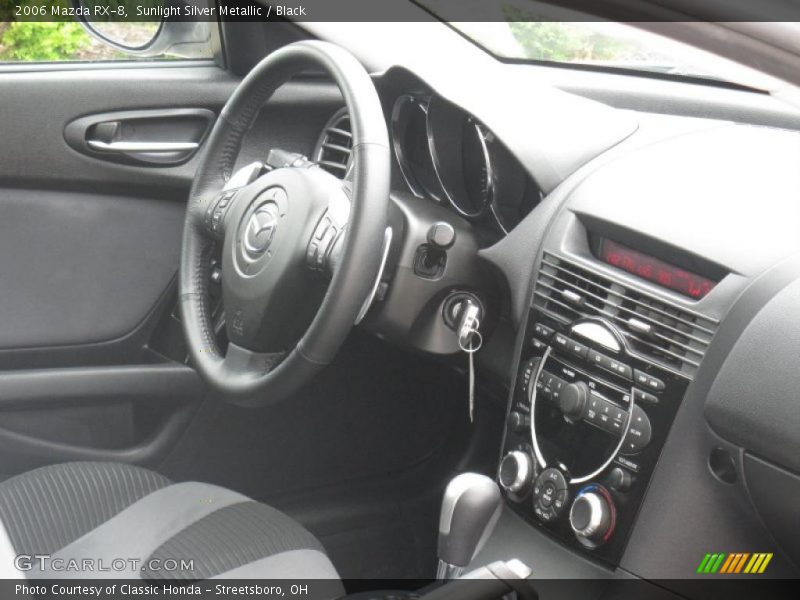 Sunlight Silver Metallic / Black 2006 Mazda RX-8