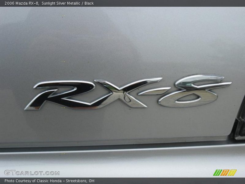 Sunlight Silver Metallic / Black 2006 Mazda RX-8