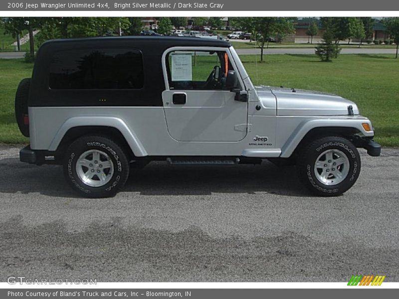 Bright Silver Metallic / Dark Slate Gray 2006 Jeep Wrangler Unlimited 4x4