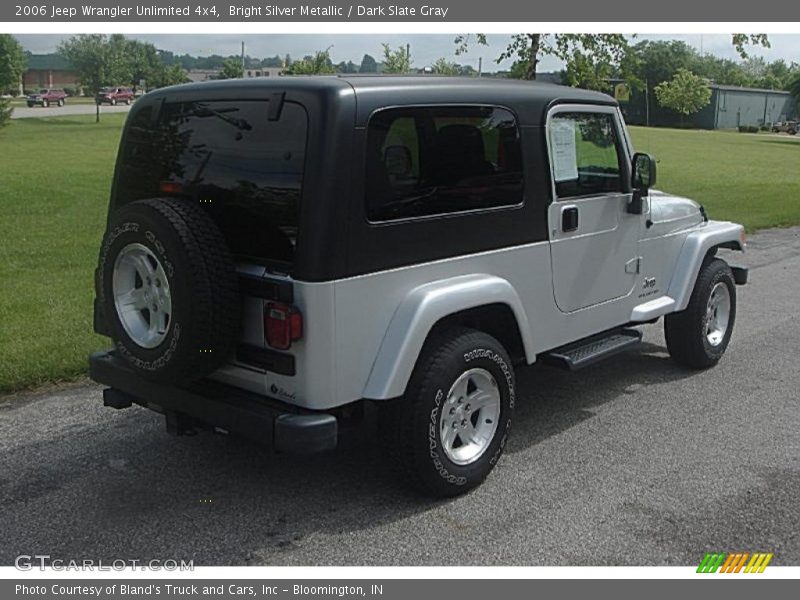 Bright Silver Metallic / Dark Slate Gray 2006 Jeep Wrangler Unlimited 4x4