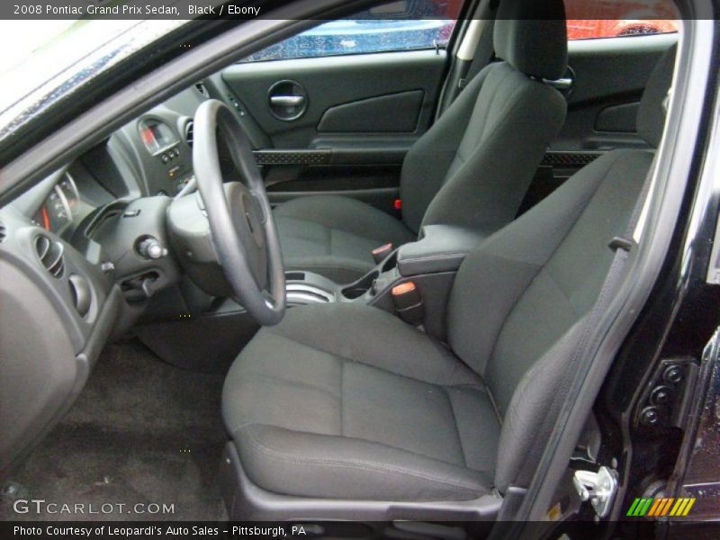 Black / Ebony 2008 Pontiac Grand Prix Sedan