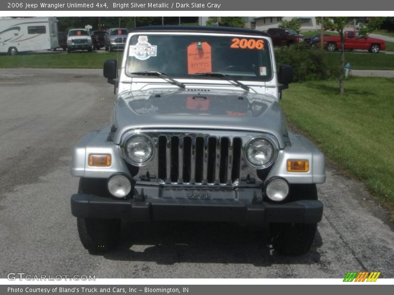 Bright Silver Metallic / Dark Slate Gray 2006 Jeep Wrangler Unlimited 4x4