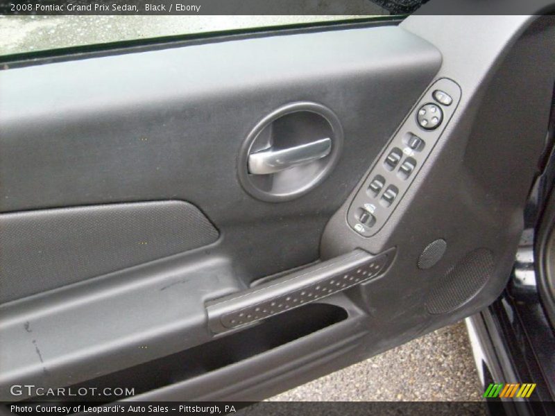 Black / Ebony 2008 Pontiac Grand Prix Sedan