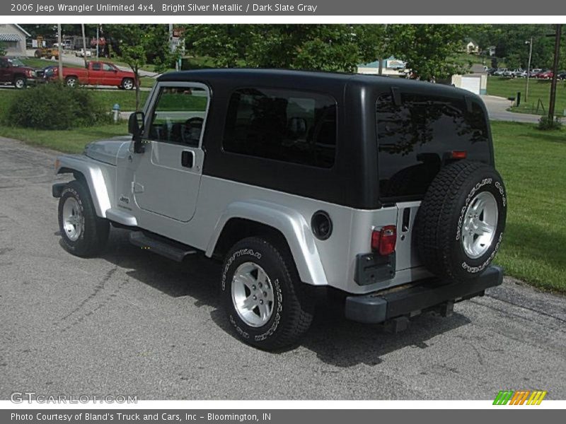 Bright Silver Metallic / Dark Slate Gray 2006 Jeep Wrangler Unlimited 4x4