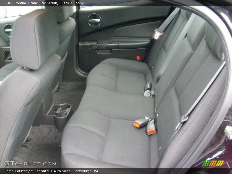Black / Ebony 2008 Pontiac Grand Prix Sedan