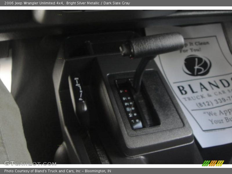 Bright Silver Metallic / Dark Slate Gray 2006 Jeep Wrangler Unlimited 4x4