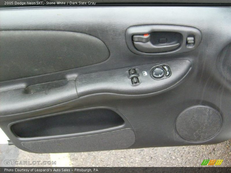 Stone White / Dark Slate Gray 2005 Dodge Neon SXT