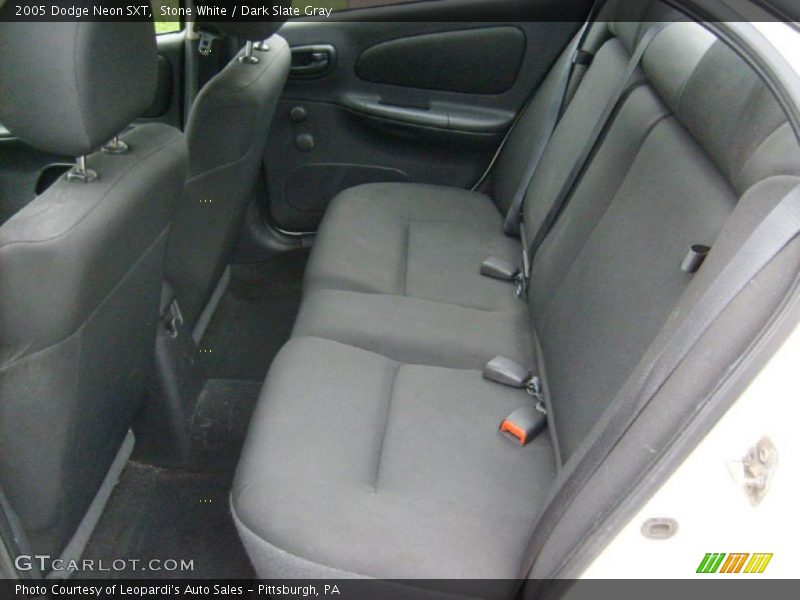 Stone White / Dark Slate Gray 2005 Dodge Neon SXT