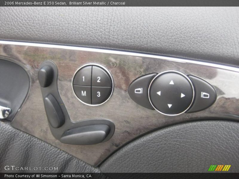 Brilliant Silver Metallic / Charcoal 2006 Mercedes-Benz E 350 Sedan
