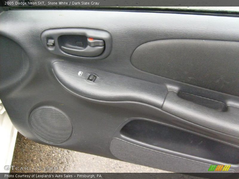 Stone White / Dark Slate Gray 2005 Dodge Neon SXT