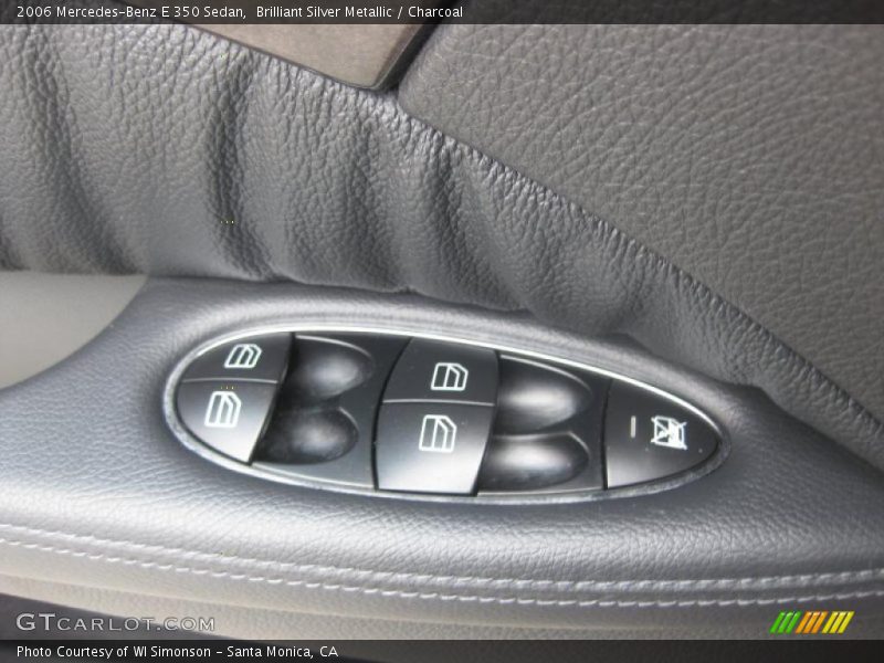Brilliant Silver Metallic / Charcoal 2006 Mercedes-Benz E 350 Sedan