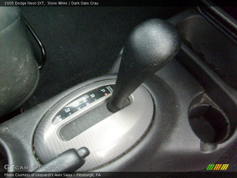Stone White / Dark Slate Gray 2005 Dodge Neon SXT