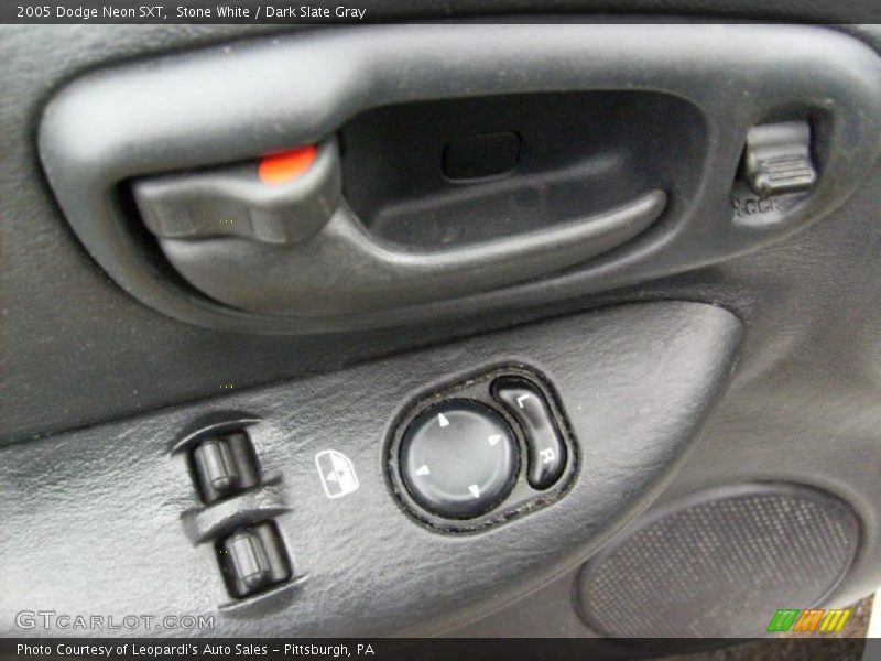 Stone White / Dark Slate Gray 2005 Dodge Neon SXT