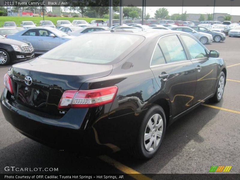 Black / Ash 2011 Toyota Camry LE