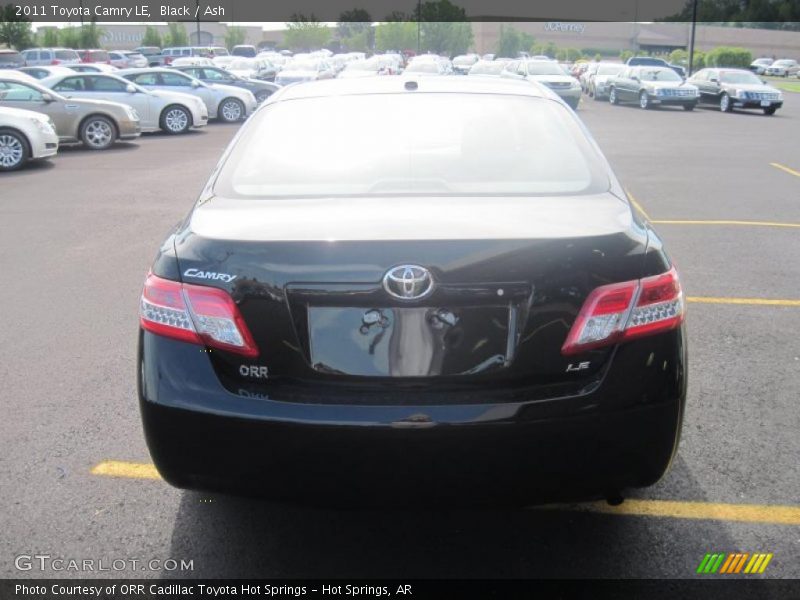 Black / Ash 2011 Toyota Camry LE