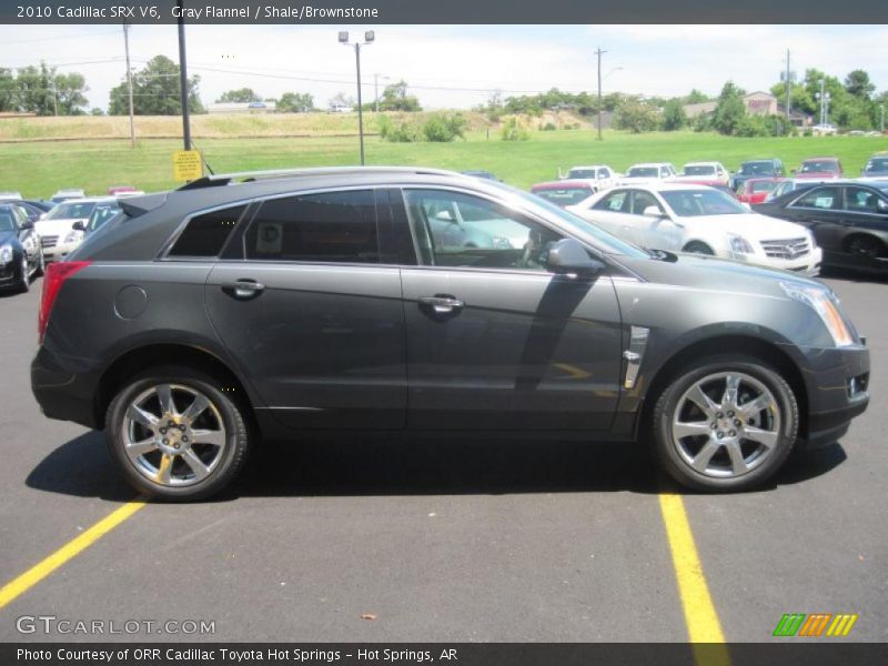 Gray Flannel / Shale/Brownstone 2010 Cadillac SRX V6