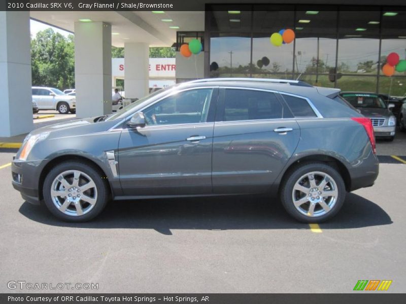 Gray Flannel / Shale/Brownstone 2010 Cadillac SRX V6