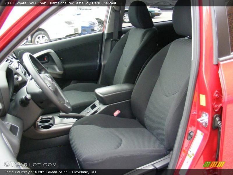 Barcelona Red Metallic / Dark Charcoal 2010 Toyota RAV4 Sport