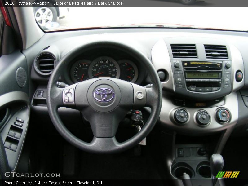 Barcelona Red Metallic / Dark Charcoal 2010 Toyota RAV4 Sport