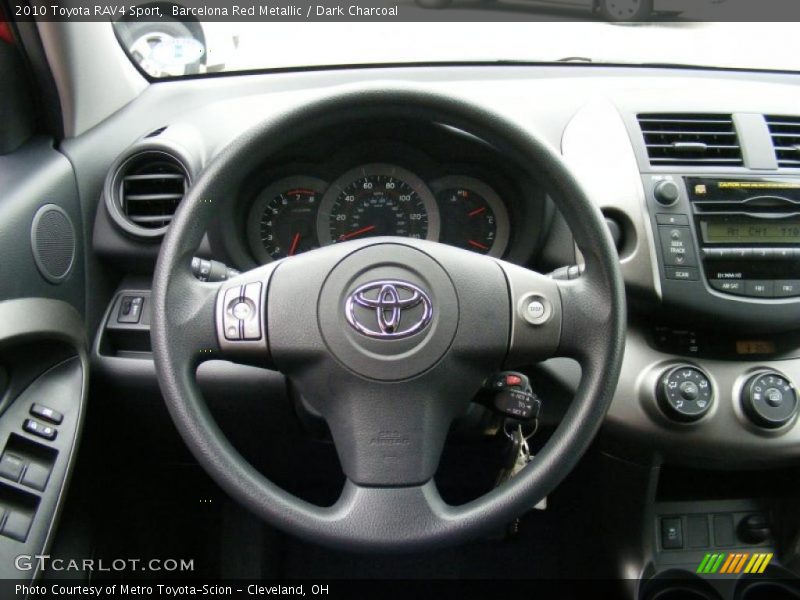 Barcelona Red Metallic / Dark Charcoal 2010 Toyota RAV4 Sport