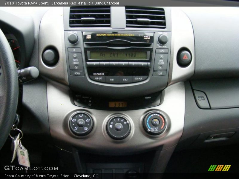 Barcelona Red Metallic / Dark Charcoal 2010 Toyota RAV4 Sport