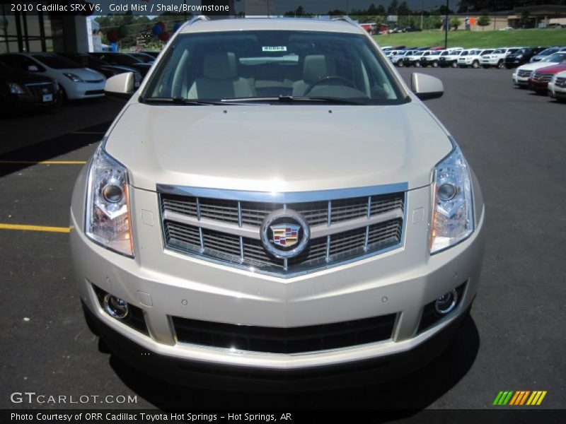 Gold Mist / Shale/Brownstone 2010 Cadillac SRX V6