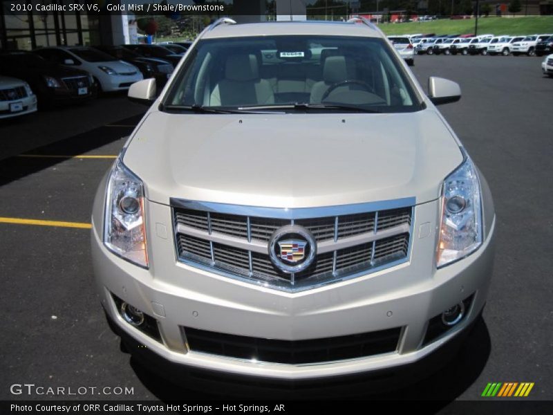 Gold Mist / Shale/Brownstone 2010 Cadillac SRX V6