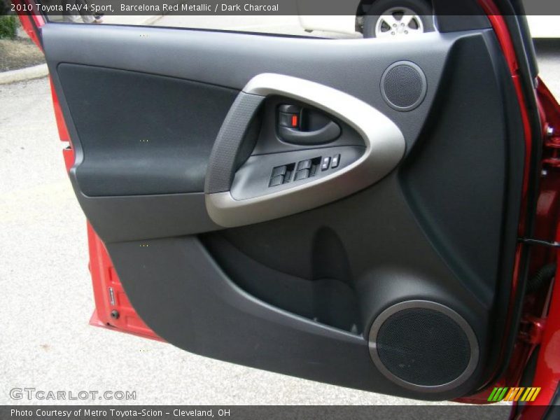 Barcelona Red Metallic / Dark Charcoal 2010 Toyota RAV4 Sport