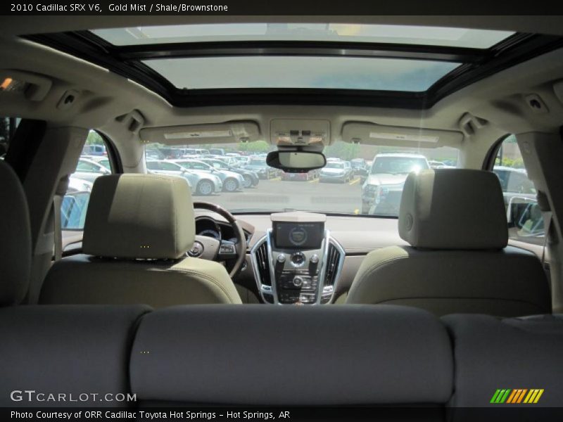 Gold Mist / Shale/Brownstone 2010 Cadillac SRX V6