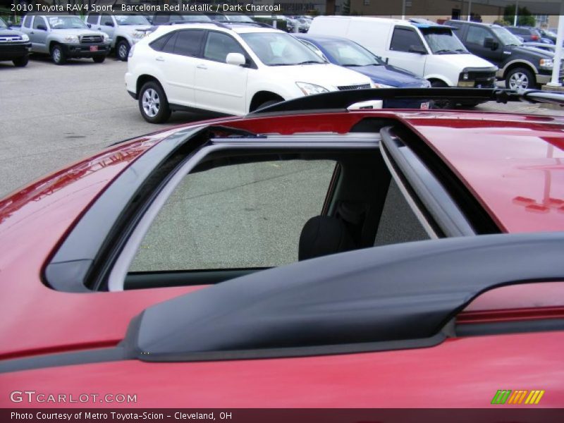 Barcelona Red Metallic / Dark Charcoal 2010 Toyota RAV4 Sport