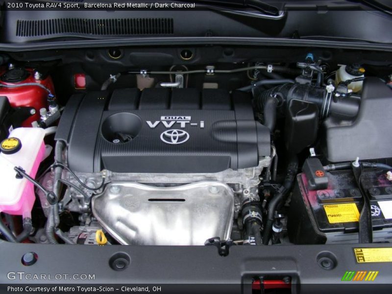 Barcelona Red Metallic / Dark Charcoal 2010 Toyota RAV4 Sport