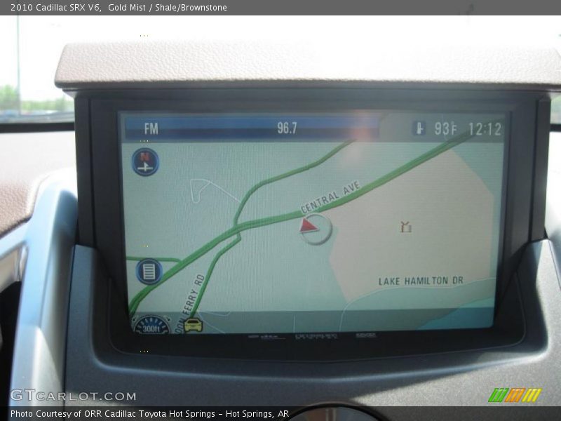 Gold Mist / Shale/Brownstone 2010 Cadillac SRX V6