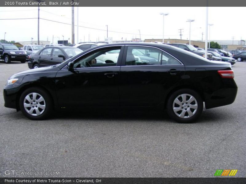 Black / Ash Gray 2010 Toyota Camry LE