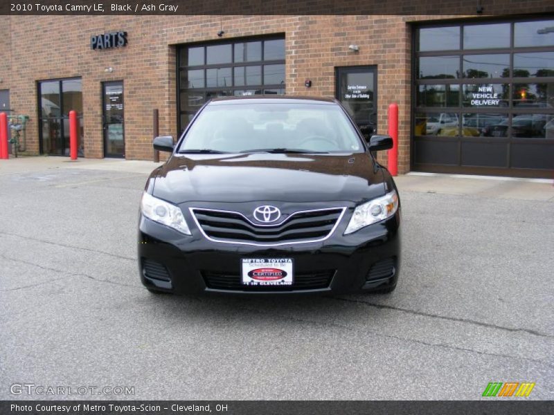 Black / Ash Gray 2010 Toyota Camry LE