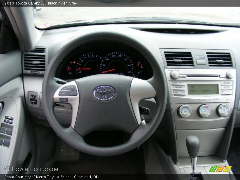 Black / Ash Gray 2010 Toyota Camry LE