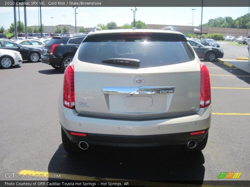 Gold Mist / Shale/Brownstone 2010 Cadillac SRX V6