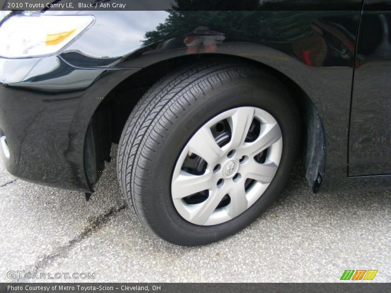 Black / Ash Gray 2010 Toyota Camry LE