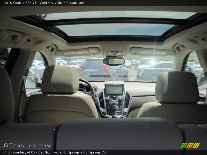 Gold Mist / Shale/Brownstone 2010 Cadillac SRX V6