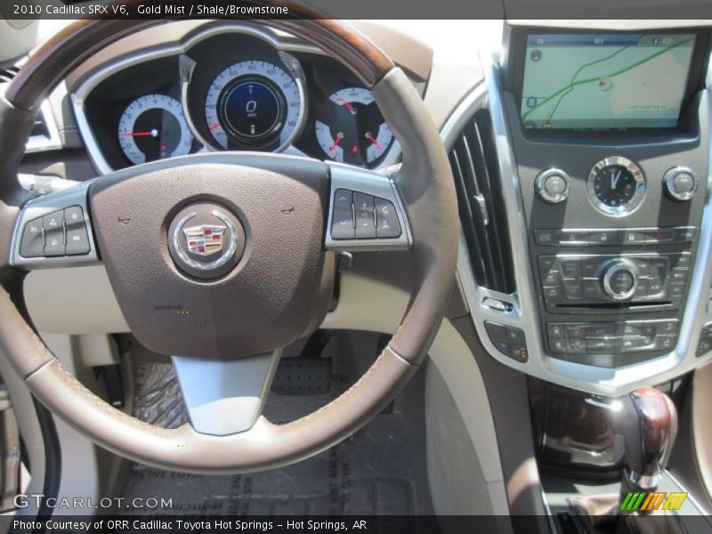 Gold Mist / Shale/Brownstone 2010 Cadillac SRX V6