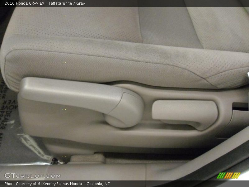 Taffeta White / Gray 2010 Honda CR-V EX