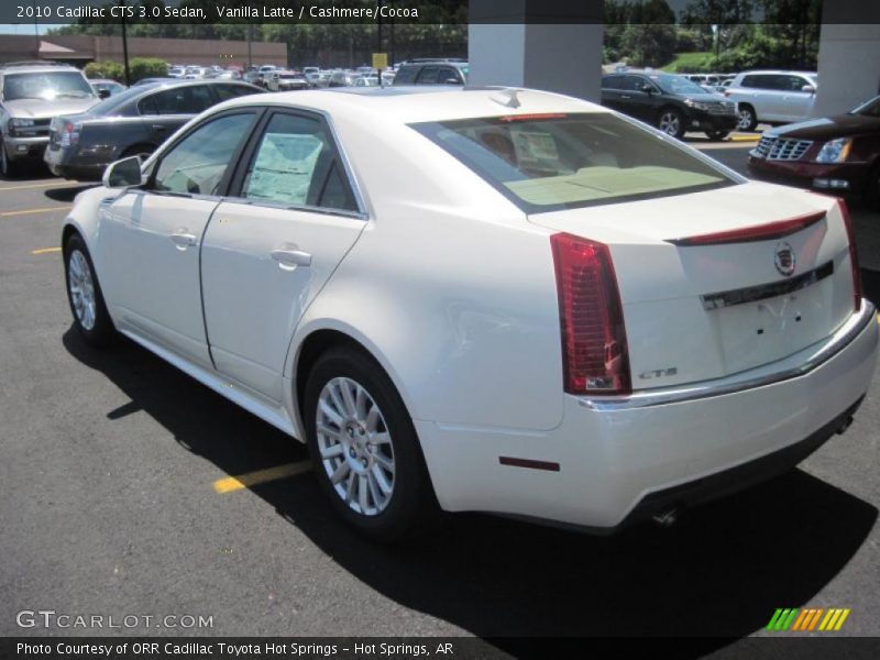 Vanilla Latte / Cashmere/Cocoa 2010 Cadillac CTS 3.0 Sedan