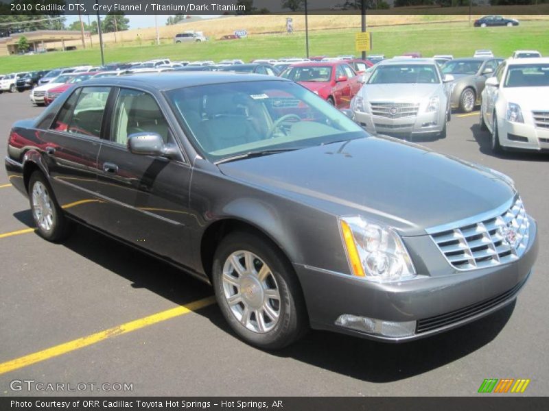 Grey Flannel / Titanium/Dark Titanium 2010 Cadillac DTS