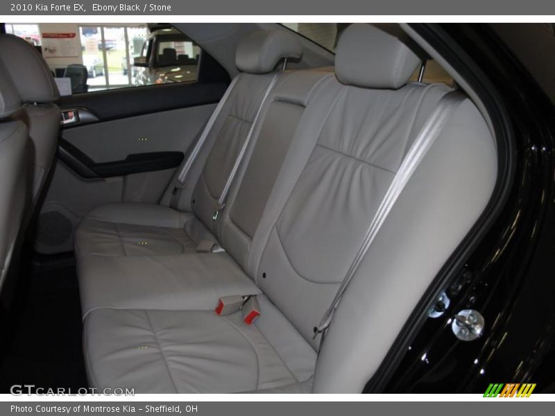 Ebony Black / Stone 2010 Kia Forte EX