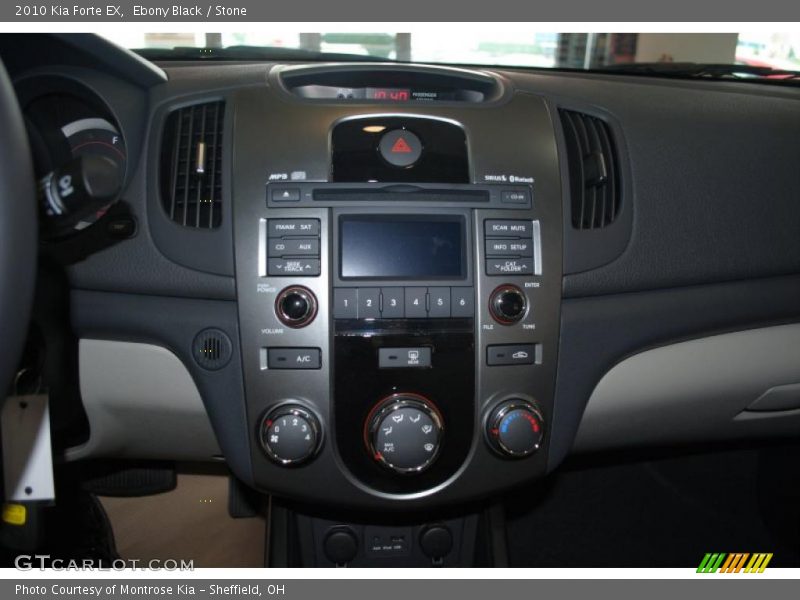Ebony Black / Stone 2010 Kia Forte EX