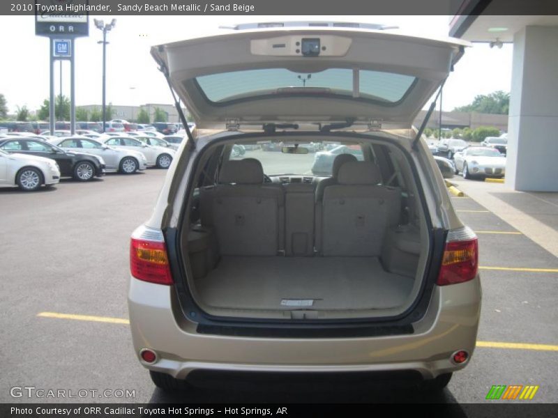 Sandy Beach Metallic / Sand Beige 2010 Toyota Highlander